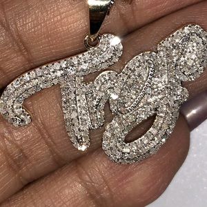 TRAP Custom Certified Real Diamond Pendant 1.15ct